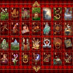 Jigsaw puzzle: Lenormand deck