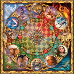 Jigsaw puzzle: Zodiac
