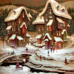 Jigsaw puzzle: Fabulous winter
